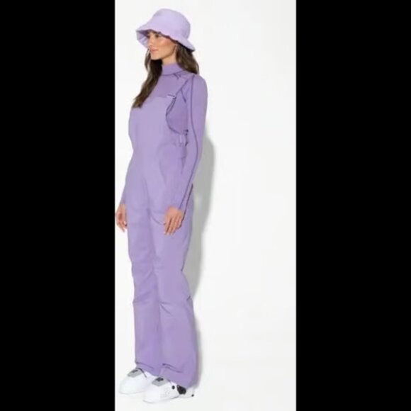 Halfdays Carson Bib Disco color (purple) Size Small - Picture 2 of 5